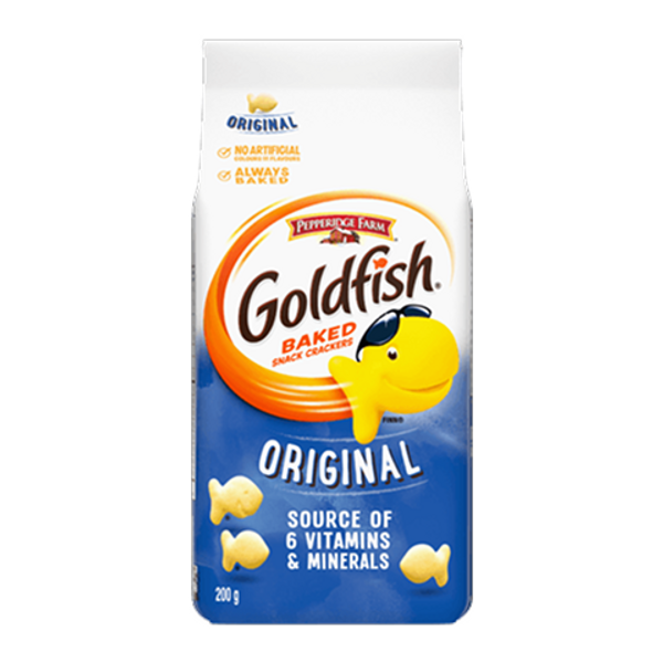 Goldfish Crackers Original 200g - Classic Baked Snack Crackers from Ace Convenience Windsor Canada