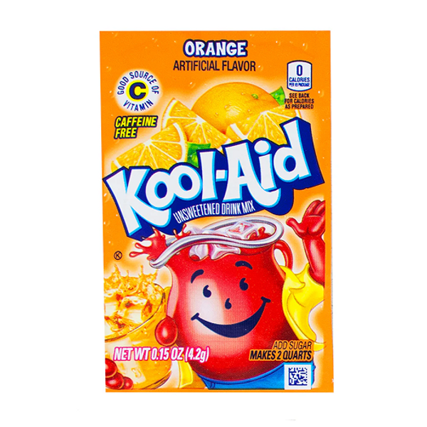 Kool Aid Orange Drink Mix 4.2g sachet