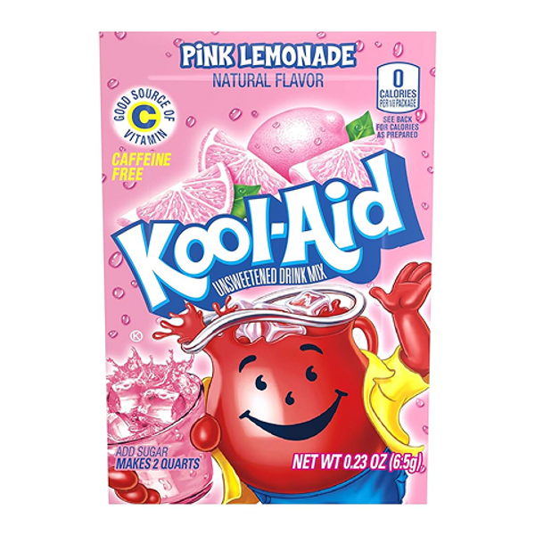 Kool Aid Strawberry Lemonade Drink Mix 5.3g sachet