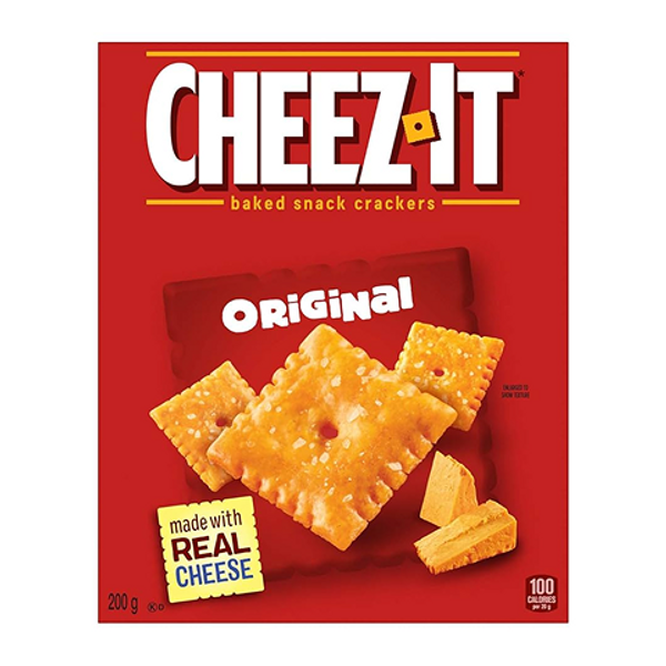 Cheez-It Original 200g - Classic Baked Cheese Snack Crackers from Ace Convenience Windsor Canada