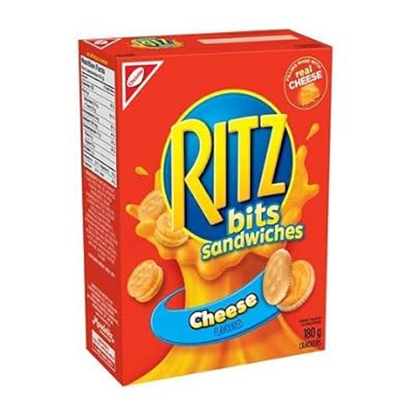 Ritz Bits Sandwich Cheese 180g - Cheesy Snack Crackers from Ace Convenience Windsor Canada
