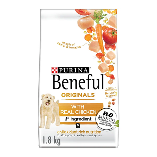 Beneful Originals with Real Chicken 1.8kg – dry dog food with real chicken