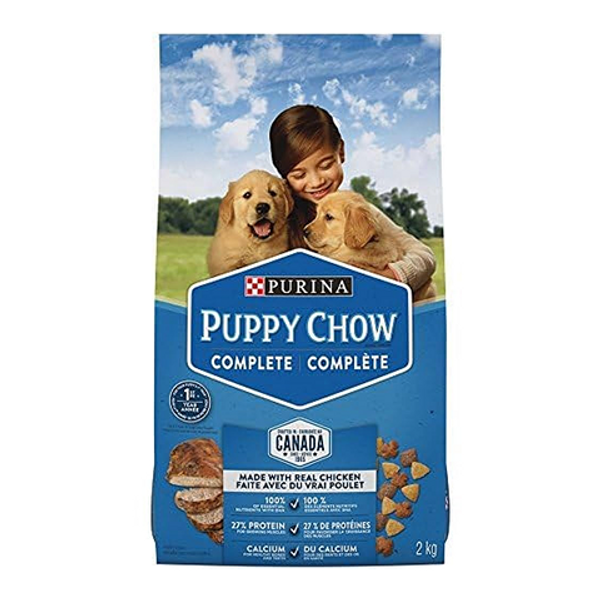 Purina Puppy Chow Complete 2kg – nutritious dry dog food for puppies