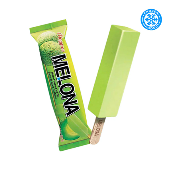 Melona Melon Ice Bar 70ml – creamy and refreshing melon-flavored ice bar, a popular Korean frozen treat