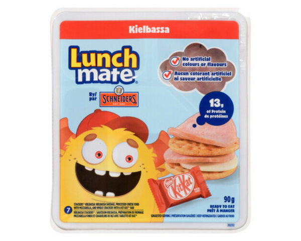 Schneiders Lunch Mate Kielbassa 90g – savory sliced sausage Canada