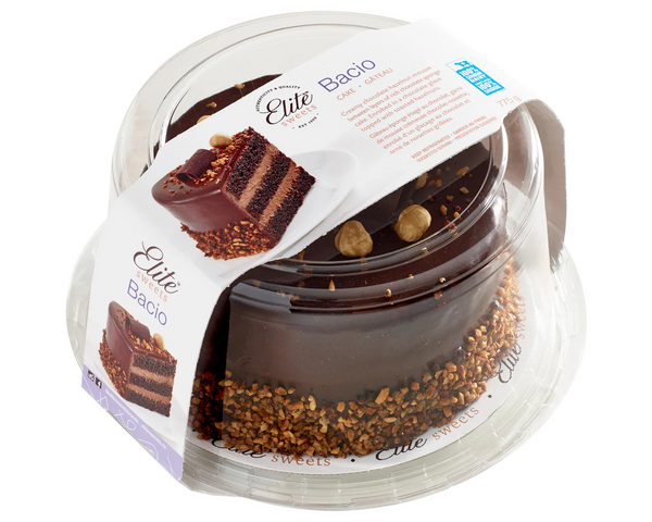 Elite Sweets Bacio Cake 775g – rich chocolate hazelnut layered cake Canada