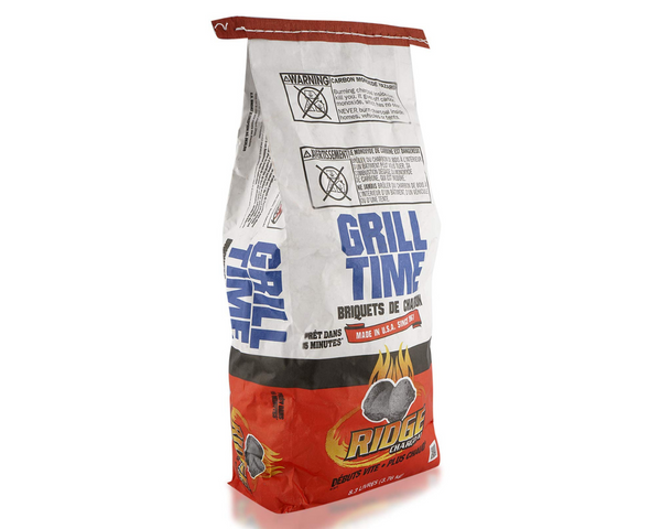 Grill Time Charcoal Briquets 3.76kg – long-lasting BBQ charcoal briquets Canada