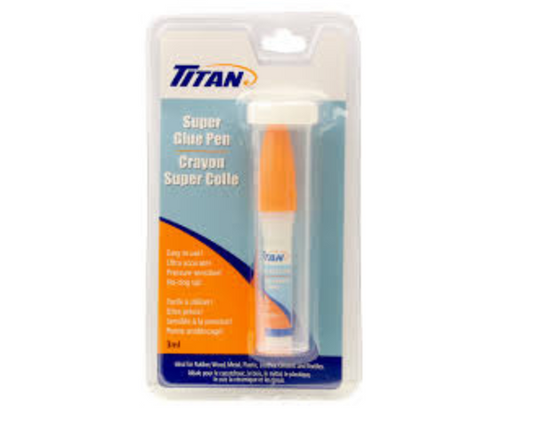 Titan 3ml super glue pen for fast and strong bonding