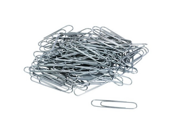 Office Works Jumbo Paper Clips 80 Pack – durable large paper clips for organizing documents and paperwork