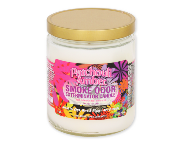 Smoke Odor Patchouli Amber Candle 368g – odor eliminating candle with patchouli and amber fragrance Canada