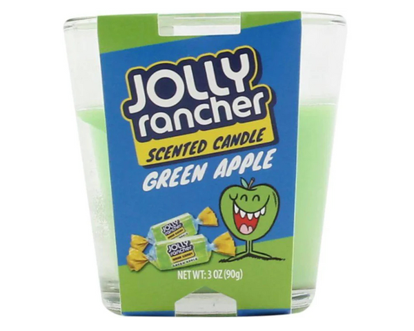 Jolly Rancher Green Apple Scented Candle 90g – fruity green apple fragrance candle Canada