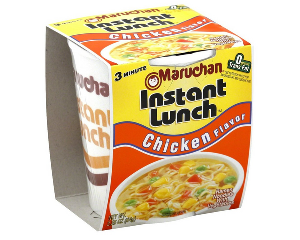 Maruchan Instant Lunch Chicken 64g – quick and convenient chicken-flavored instant noodles