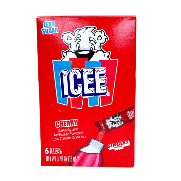 Icee Cherry Drink Mix Packets 13g – flavored drink mix for icy beverages Canada
