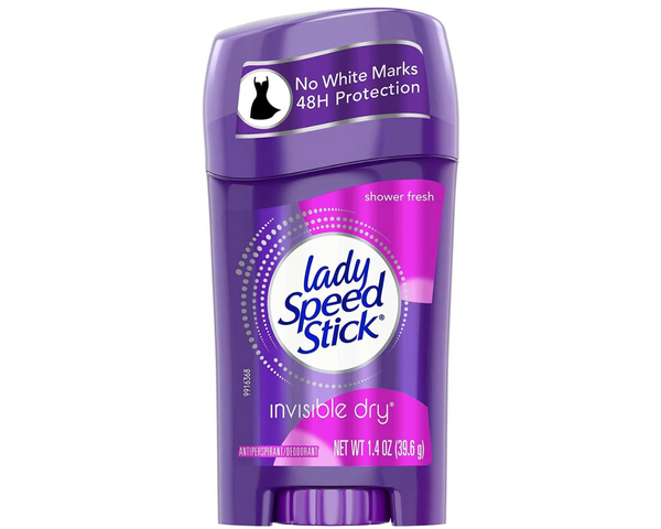 Lady Speed Stick Invisible Dry Shower Fresh 39.6g – long-lasting deodorant for women Canada