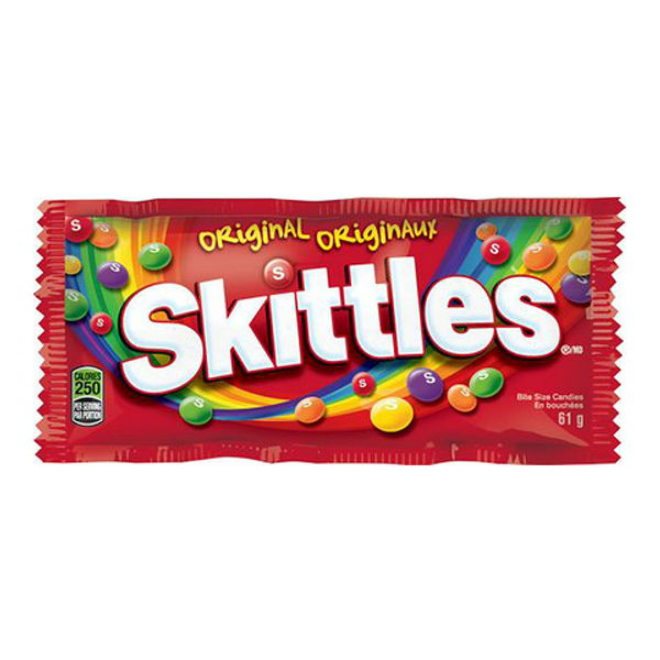 Skittles Original Fruit 61g Candy - Sweet Fruit Snack from Ace Convenience Windsor Canada