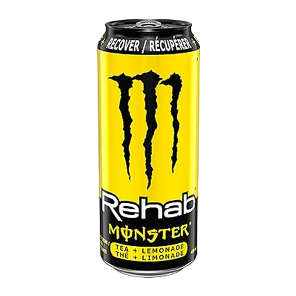 Monster Energy Rehab Tea + Lemonade 458ml Can – Ace Convenience Canada