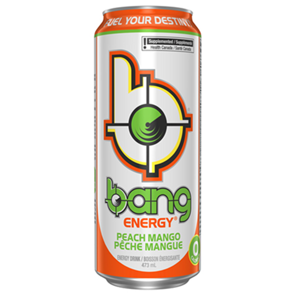 Bang Energy Peach Mango 473ml Can – Ace Convenience Canada Bang Energy Peach Mango 473ml Can – Ace Convenience Canada