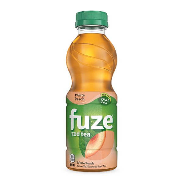Fuze Peach Iced Tea 500ml bottle