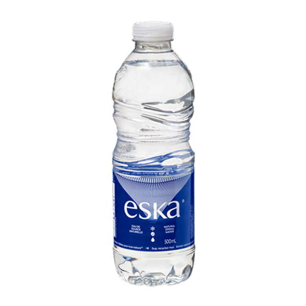 Eska Natural Spring Water 500ml bottle