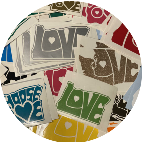 State of LOVE Sticker