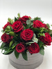 Red Rose Hat Box
