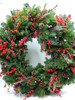 Luxurious extra large door wreath