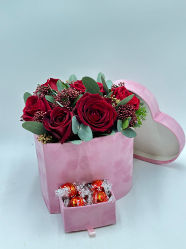 Red Rose Sweet - heart 