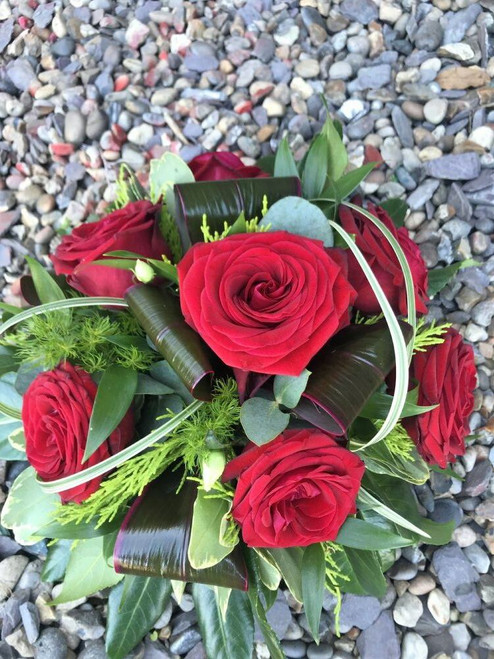 Red Rose Bowl Posy Bowl