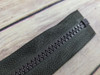 75 cm Separable Zipper:  Khaki