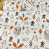 Brown Bear:  Cotton Woven Poplin