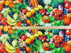 Vegetables:  Canvas, European Import