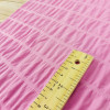 Smocked Cotton Jersey, Pink:  European Import