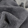 Double Faced Fleece, Granite:  European Import