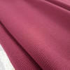 Waffle Cotton Knit, Burgundy: European Import