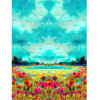Meadowlands: Panel Digital Jersey Knit, Stenzo  (approximately 200 cm)