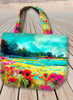 Meadowlands: Reversible Tote Bag Panel, Stenzo  (approximately 125 cm)