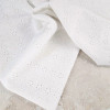Lucia, Off White:  Voile Eyelet, European Import