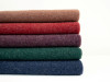 Merino Wool Fleece, Heathered Ecru: European Import