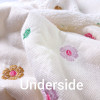 Spring Flowers: Jacquard Fleece, European Import