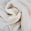 REMNANT: Plush Fur, Ecru: European Import (186 cm)