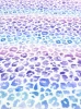 Watercolour Leopard Spots:  Double Gauze, European Import
