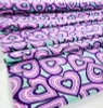 Crazy Hearts: Jersey Knit, European Import
