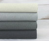 REMNANT: Heike Premium Ribbing, Heathered Light Grey (35 cm)