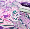 Wild Garden:  Viscose Knit, European Import