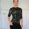 Foliage:  Viscose Knit, European Import