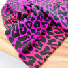 Gradient Animal Spots, Pink :  French Terry, European Import