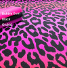 Gradient Animal Spots, Pink :  French Terry, European Import