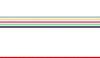 Simply Stripes, White: Panel French Terry, European Import  (approximately 80 cm)
