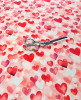 Tumbling Hearts: Jersey Knit, European Import