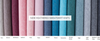 REMNANT: Maike Premium French Terry, Heathered Denim Blue (18 cm)